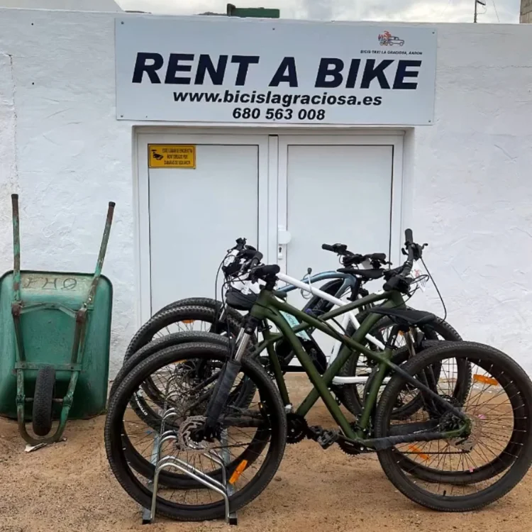 Empresa alquiler bicis la graciosa
